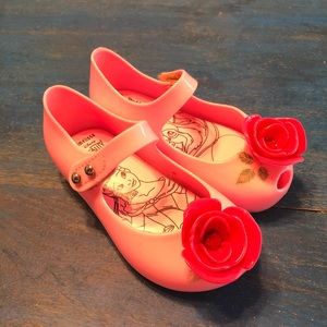 Mini Melissa Disney Beauty & The Beast Jelly Flats